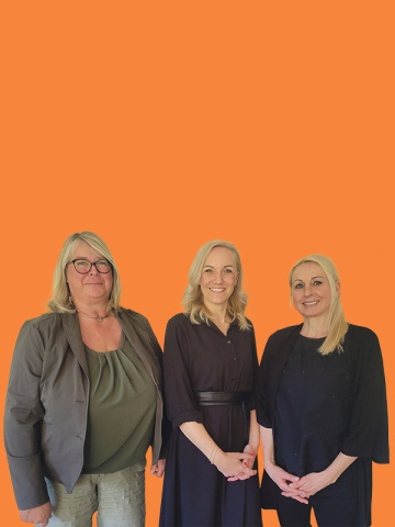 Elfriede Böhler, Ingrid Hofer und Michaela Uitz-Steinhauser © Foto: Sabine Barbisch