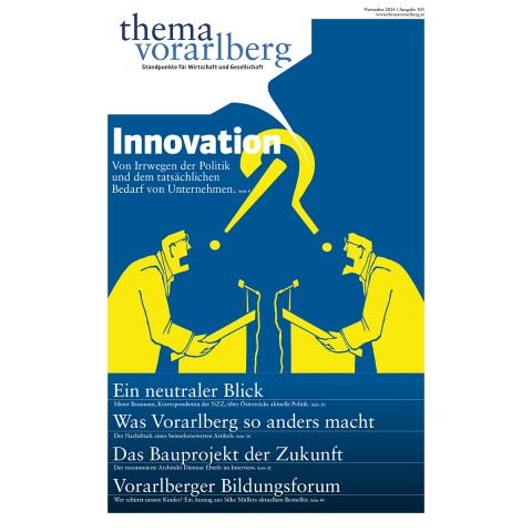 November-Ausgabe „Thema Vorarlberg“