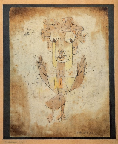 Paul Klee: „Angelus Novus“, 1920, Israel-Museum, Jerusalem