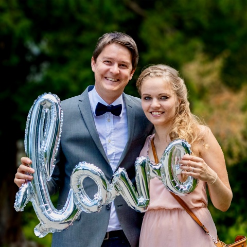 Speeddate-Initiatoren Sophia und Alexander Kolb.