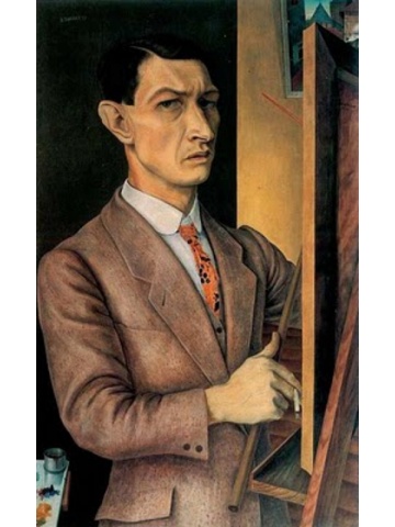Einer, der das Potenzial zum Intellektuellen hatte, wurde Künstler: Rudolf Wacker (1893–1939) – Selbstbildnis aus dem Jahr 1927. © Foto: gemeinfrei