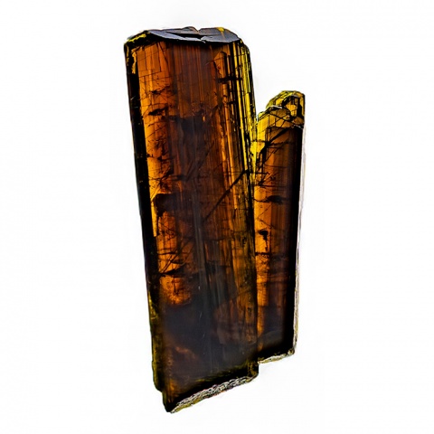 Epidot-Kristall von der Knappenwand im salzburgischen Untersulzbachtal in den HohenTauern. Foto: Robert Krickl