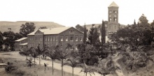 Das Kloster Mariannhill, ehemaliges Trappisten­kloster und heutiger Sitz der Mariannhiller Missionare bei Durban in Südafrika.
