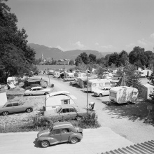 1967 - Seecampingplatz bei Bregenz