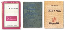 Covers von Steinach-Publikationen: italienisch, englisch, spanisch.
