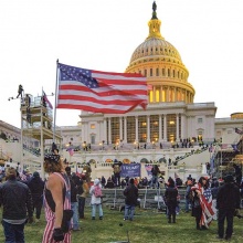 Sturm auf das Kapitol der Vereinigten Staaten in Washington DC am 6. Januar 2021.<br>Fotos: Tyler Merbler, Christine Klenovec