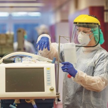 Fotos: Am Institut für Krankenhaushygiene und Infektionsvorsorge geht es um das Erkennen, Überwachen, Verhüten und Bekämpfen von Infektionen.<br><br>Karin Nussbaumer, Landeskrankenhaus betriebs-gmbh, beigestellt