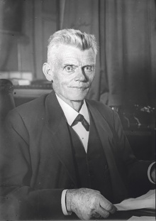 Gründervater der „Agrarbank“, Jodok Fink: „Zum Spitzeninstitut machen.“